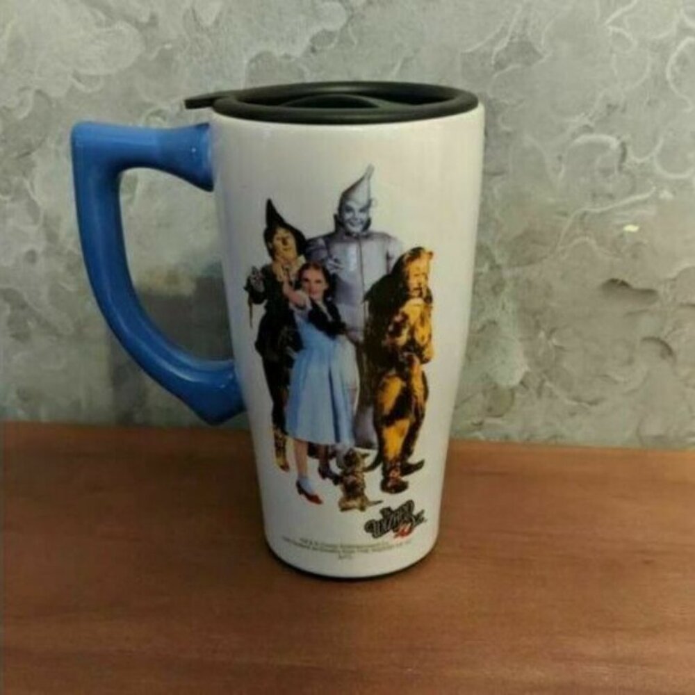 Travel Mug Wizard of OZ - with all Characters  Spoontiques